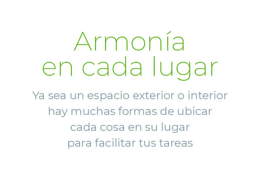 Armonia en cada lugar