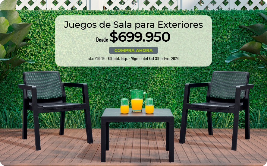 Juegos de sala para exterior