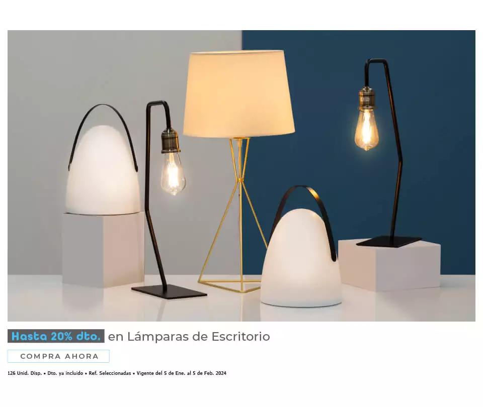 lámparas de estudio