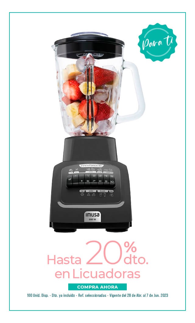 descueto en licuadoras
