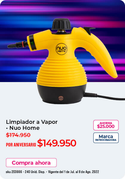 limpiador a vapor oferta sentry