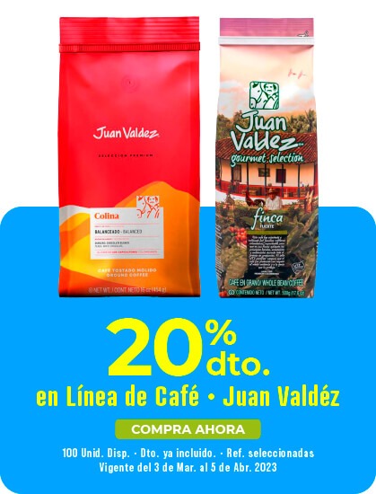 línea de café juan valdez