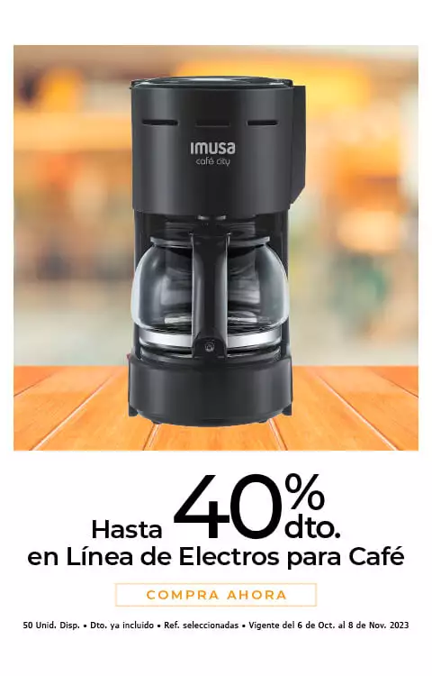 línea de electros para café