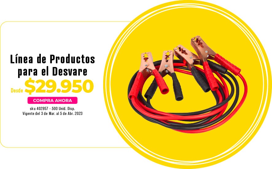 línea de productos para desvare