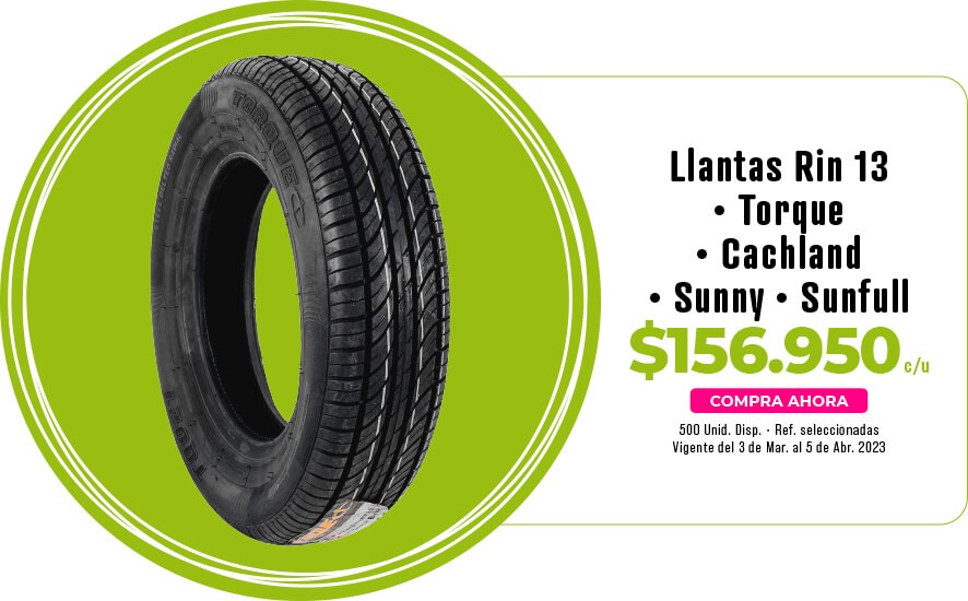 llantas rin 13