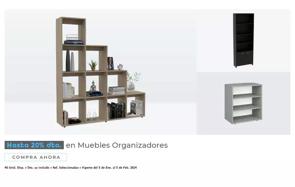muebles organizadores