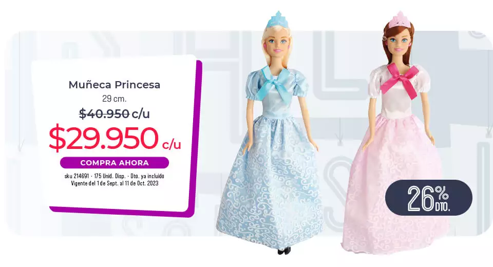 muñeca princesa