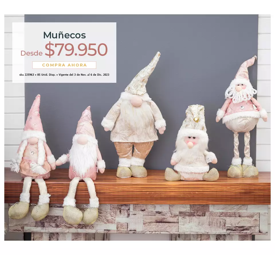 meñecos de navidad