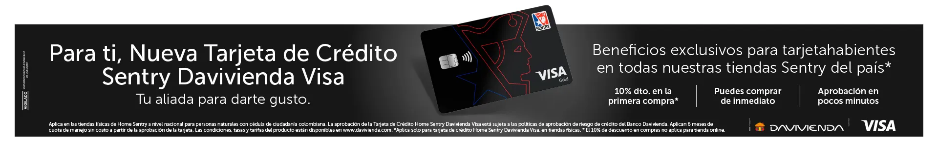 nueva tarjeta crédito davivienda visa