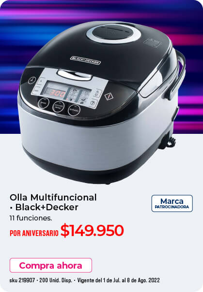 olla blackanddecker oferta sentry