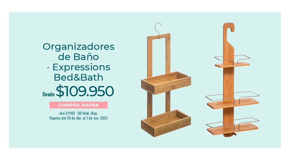 organizadorers de baño
