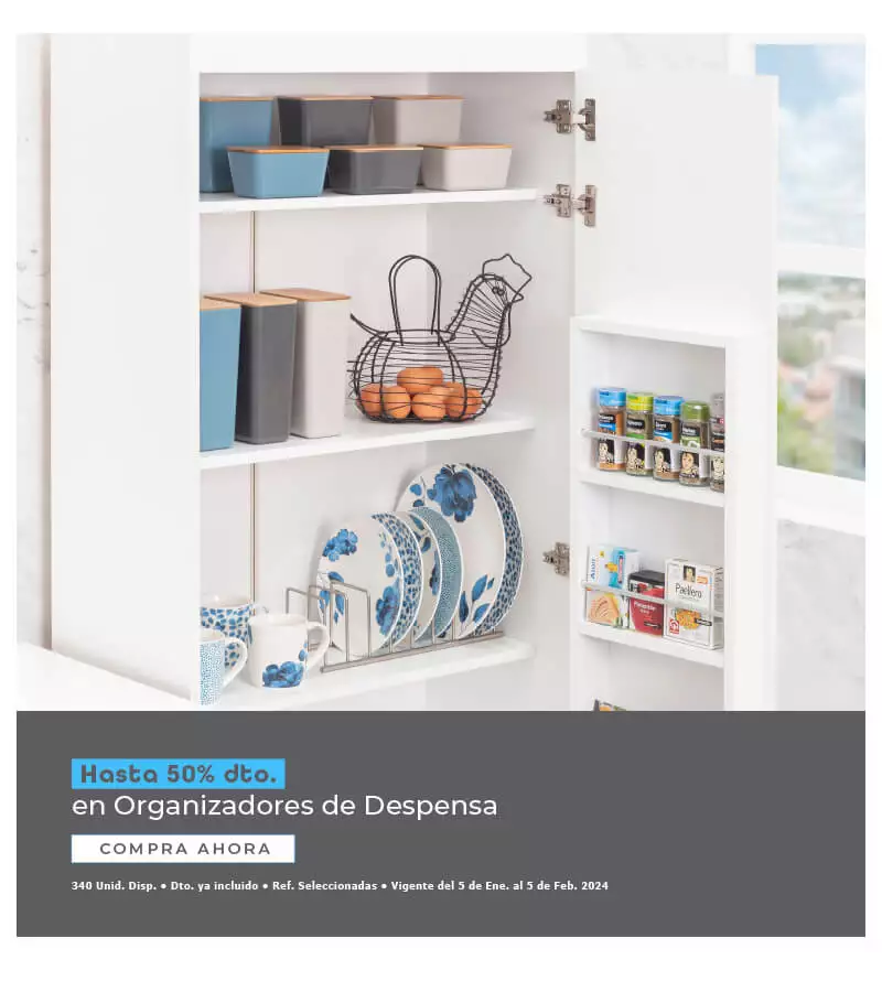 organizadores de despensa