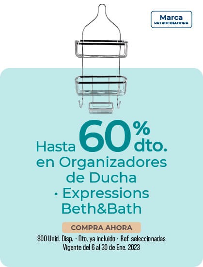 organizadores de ducha