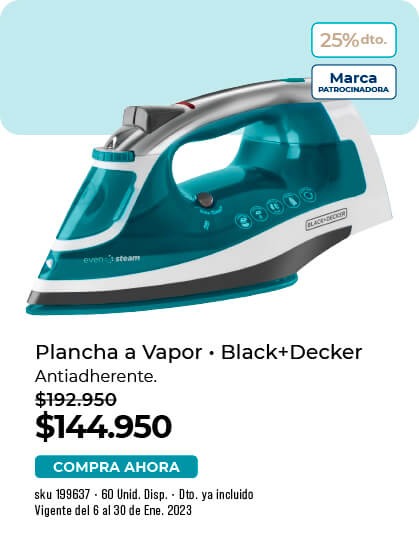 plancha a vapor