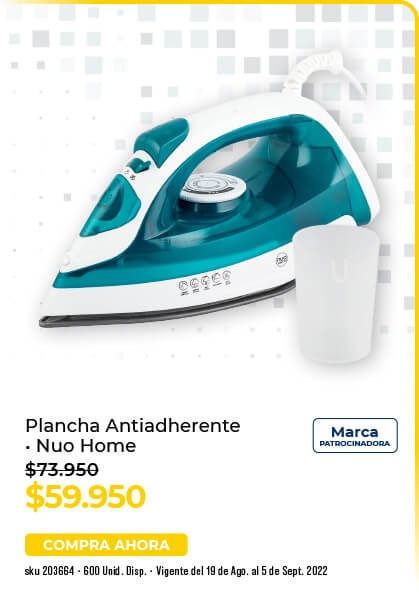 Plancha antiadherente