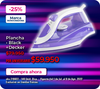 plancha black and decker oferta 