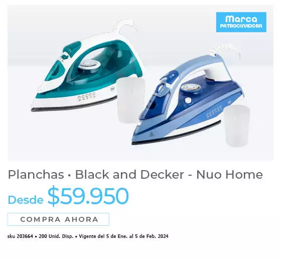 planchas black and decker