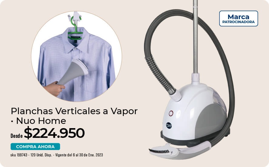 planchas verticales a vapor