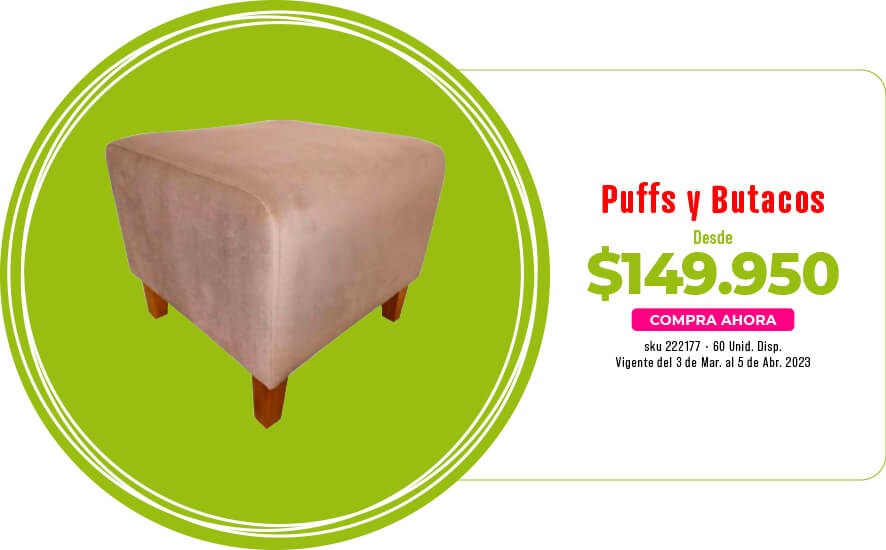 puffs y butacos