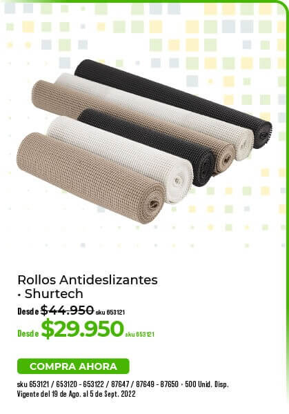Rollos antideslizantes