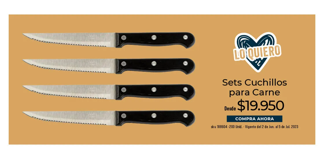 set cuchillos