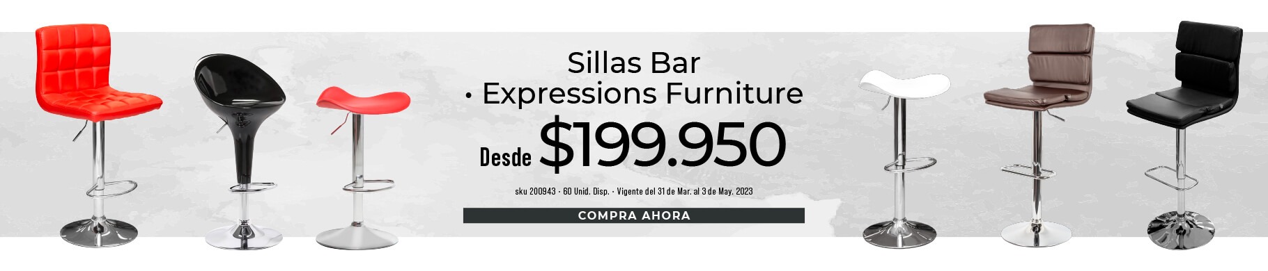 sillas bar