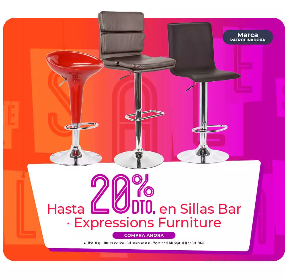 sillas bar