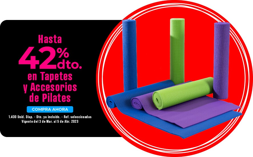 tapetes y accesorios de pilates