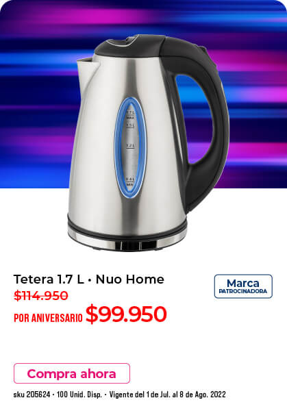 tetera nuo home oferta sentry
