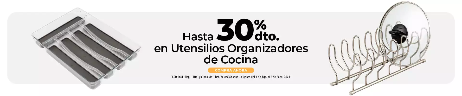 utensilios organizadores de cocina