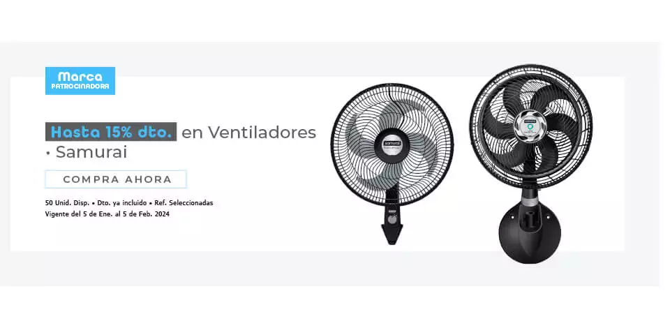 ventiladores samurai