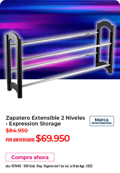 zapatero extensible oferta sentry